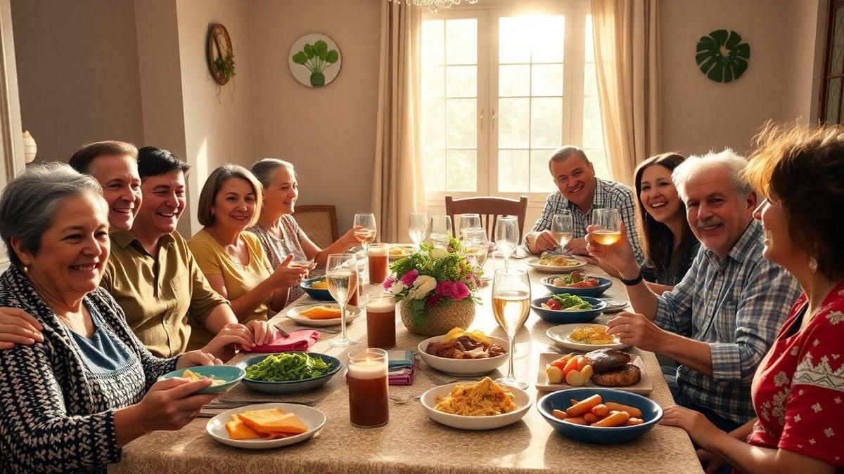 A Importância do Almoço em Família
