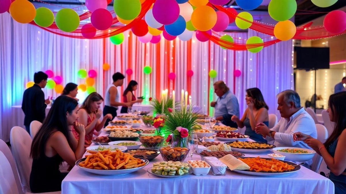 A importância dos salgadinhos em festas