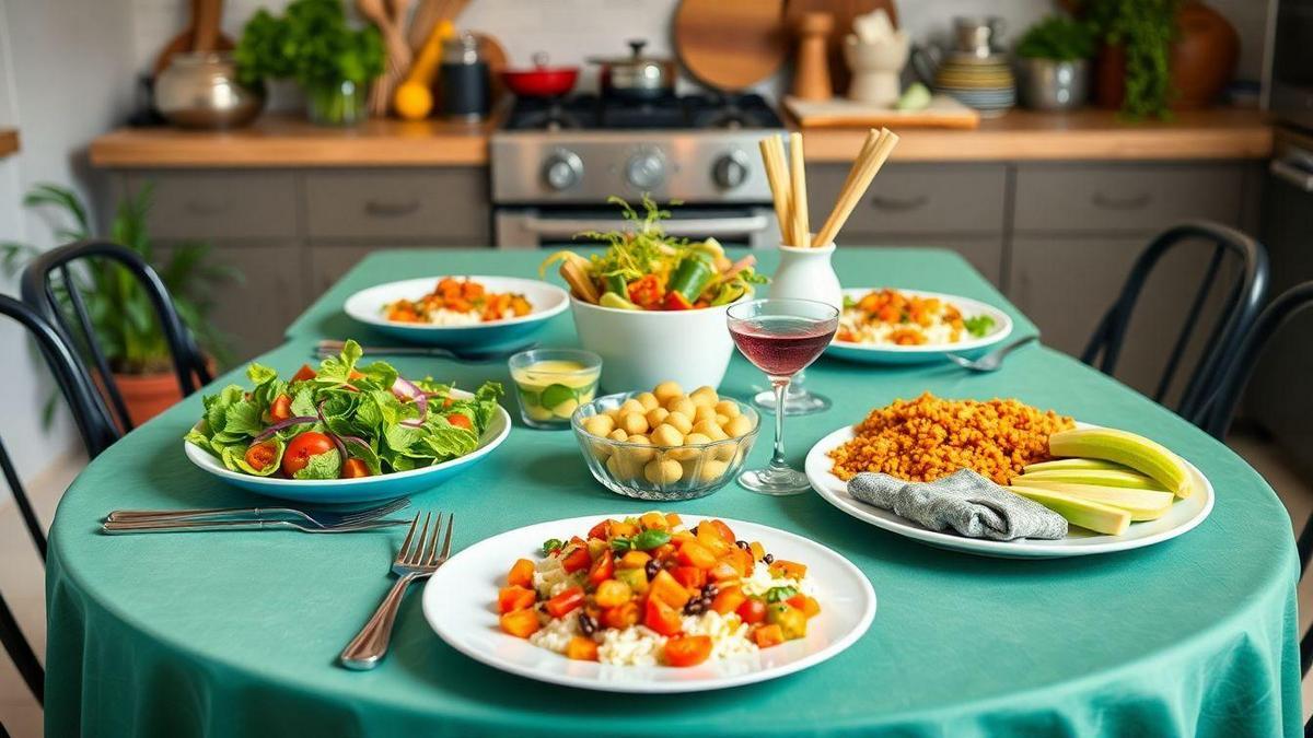 Almoço e Jantar: Receitas Veganas Práticas
