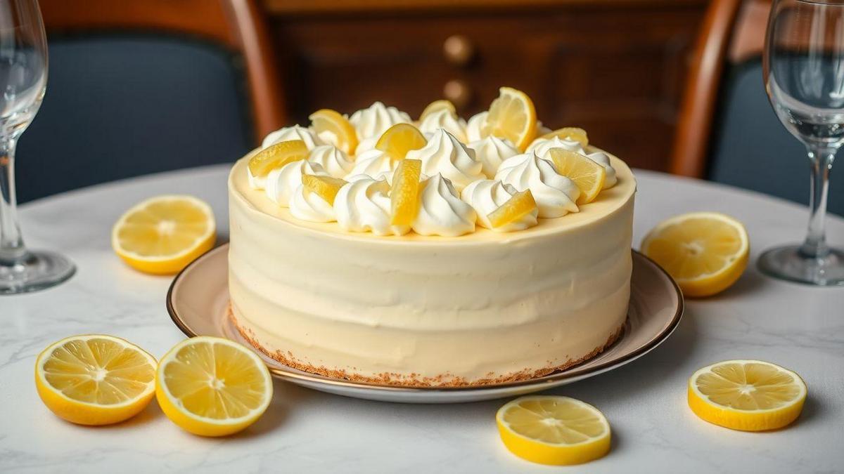 Armazenamento da Torta de Limão