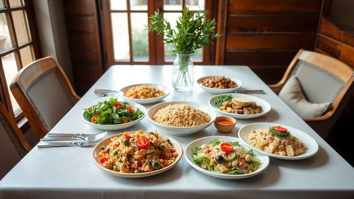 Benefícios do Almoço Vegetariano