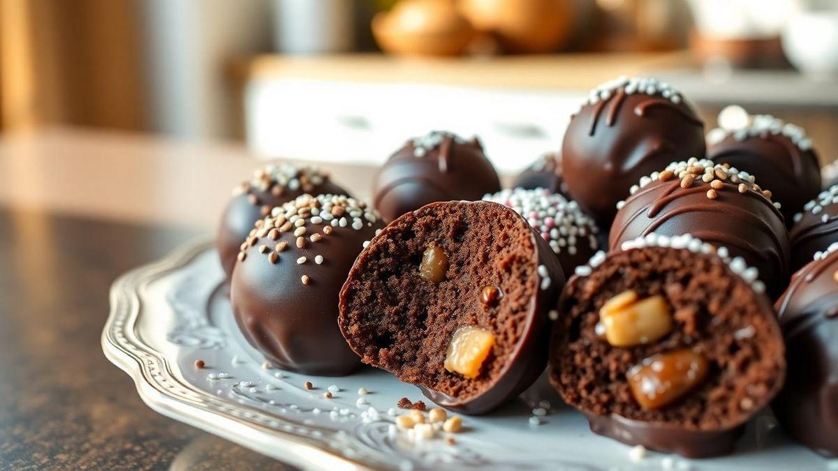 Brigadeiro gourmet recheado: uma deliciosa variação