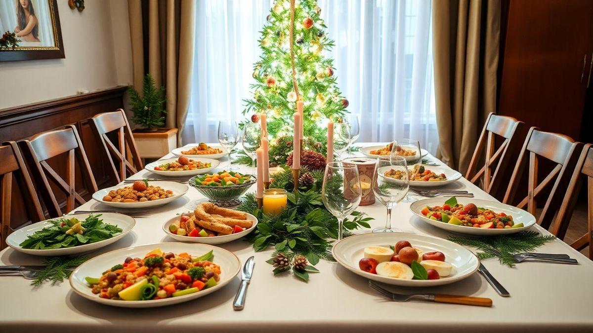 Entradas para Ceia de Natal: Opções Vegetarianas
