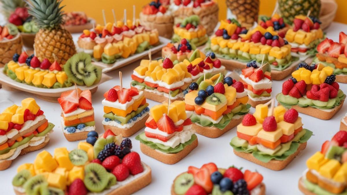 Lanches rápidos para festas e reuniões