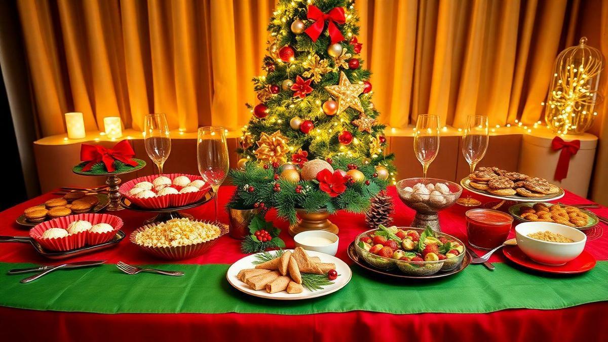 Opções de Entradas para Festas de Natal