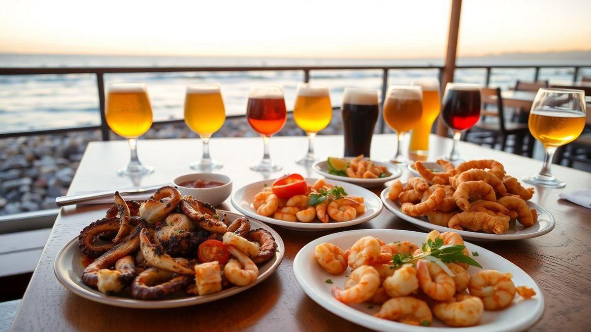 Petiscos de Frutos do Mar para Harmonização com Cerveja
