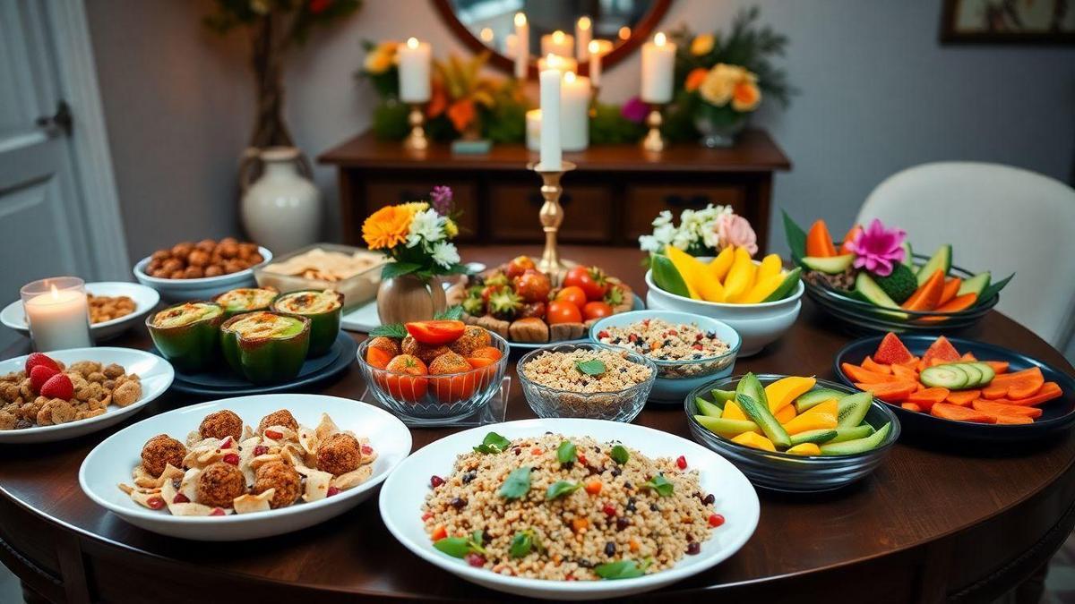 Receitas Veganas para Festas e Reuniões