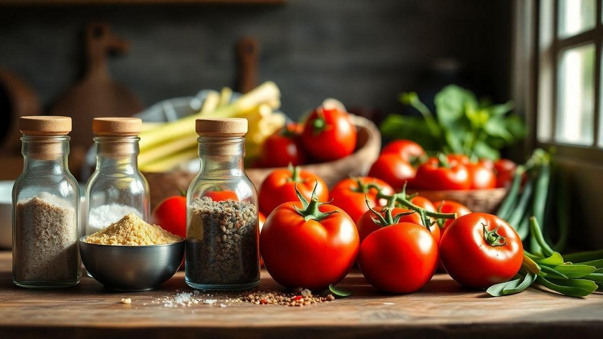 Temperos básicos para pratos do dia a dia